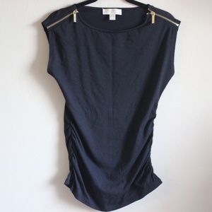 Michael Michael Kors Sleeveless Black Tank